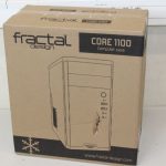 Arvuti korpus Fractal Design  SALE OUT.  Core 1100, Black  CORE 1100 Black, Micro ATX, DAMAGED PACKAGING, Power supply included No 