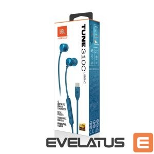 Kõrvaklapid JBL  Tune 310C USB-C Blue