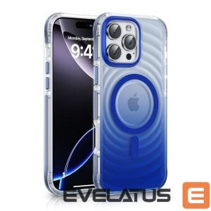 Tagakaaned Evelatus Apple iPhone 15 EchoWave Clear MagSafe Blue