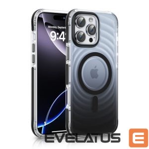 Tagakaaned Evelatus Apple iPhone 15 EchoWave Clear MagSafe Black