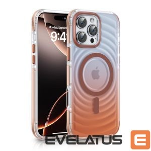 Tagakaaned Evelatus Apple iPhone 15 EchoWave Clear MagSafe Pink