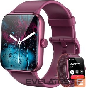 Nutikell Blackview  Smart watch R50 CLARNET 44.46 MM, HEART RATE MONITOR Red