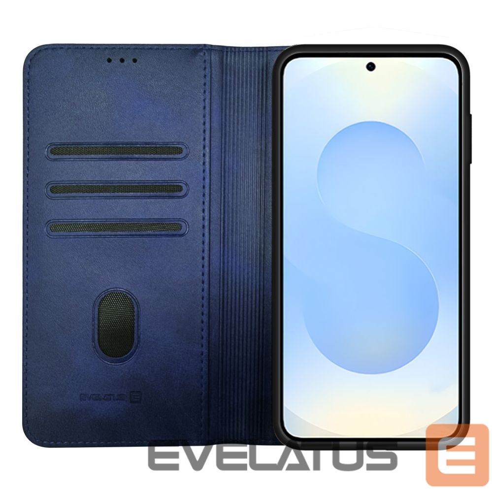 Kaaned - kaaned Evelatus Samsung Galaxy S26 Book Case Folio Blue