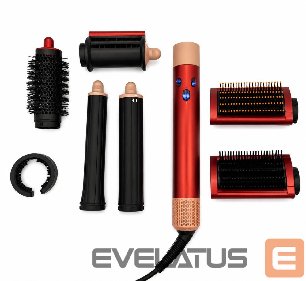 Juuksekujundajad iLike Air Styling System – 6-in-1 Hair Styling Tool Set - Power 1200W Pink