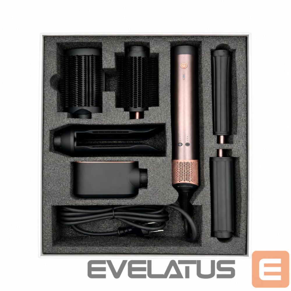 Juuksekujundajad iLike Auto Hair Curling Styler Power 1700W – Professional Hair Styling Tool with 6 Attachments
