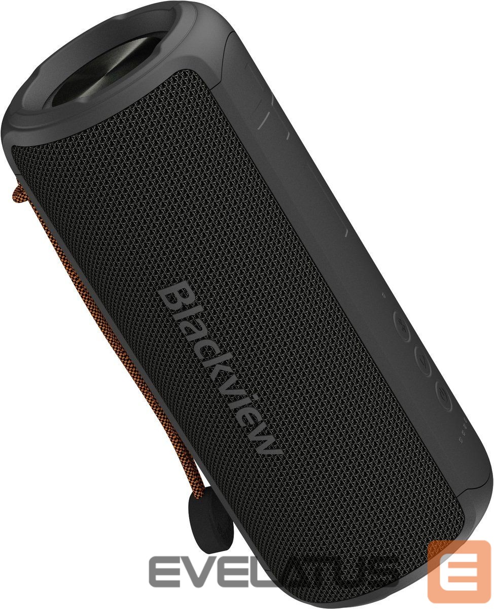 Juhtmevabad kõlarid Blackview AuraBass 3 - Bluetooth Speaker - Portable Speaker with Bluetooth - Wireless Music Box - 8 Hours - True Wireless Stereo - BT 5.3 - Water Resistant IPX7 Black