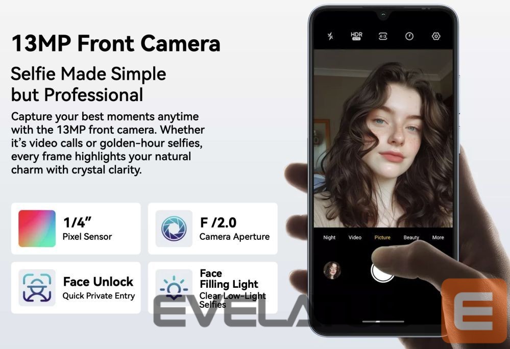 Nutitelefon Blackview WAVE 10 8/128GB Smartphone Iris Blue