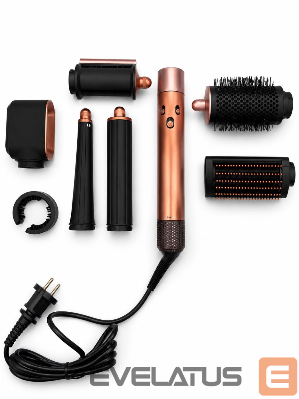 Juuksekujundajad iLike Air Styling System – 6-in-1 Hair Styling Tool Set - Power 1200W Pink