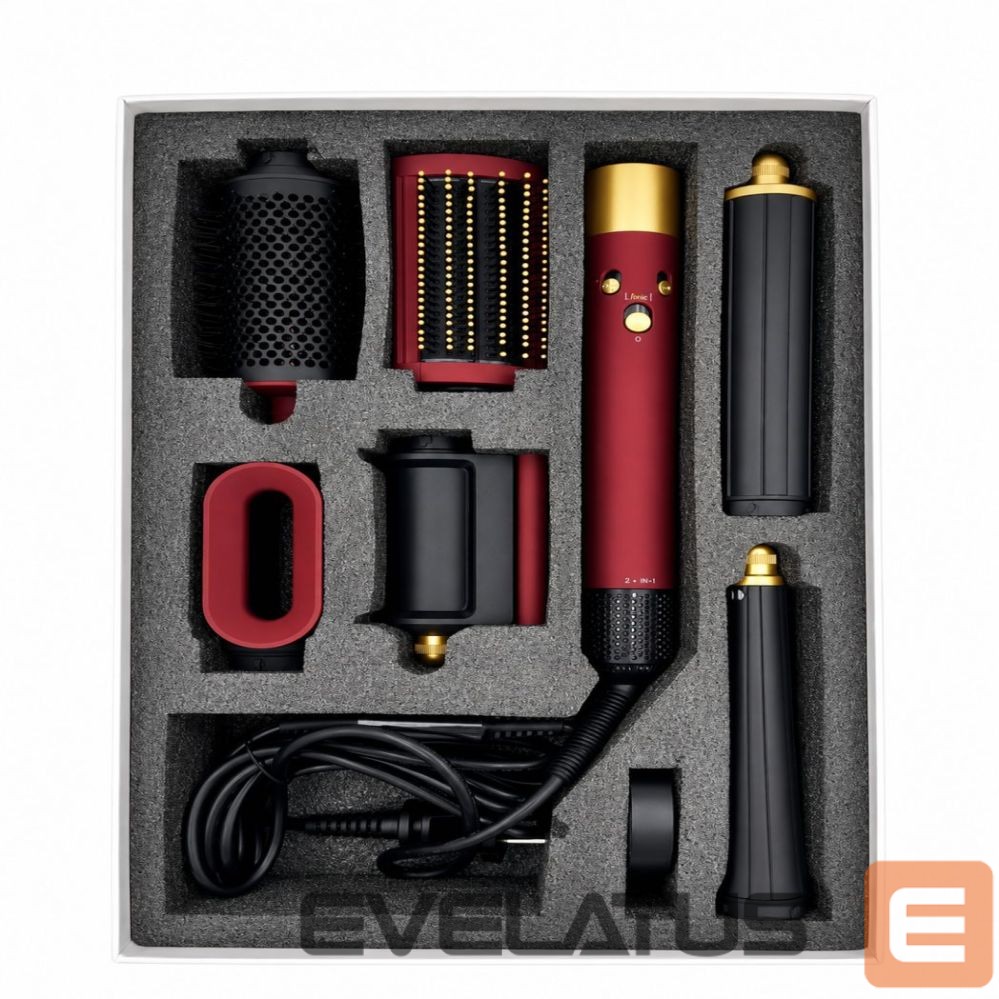 Juuksekujundajad iLike Air Styling System – 6-in-1 Hair Styling Tool Set - Power 1200W Red