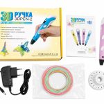 Mänguasjad iLike  3D Printing Pen with LCD Display | Ultimate Multicolor 3D Printer Pen Pink