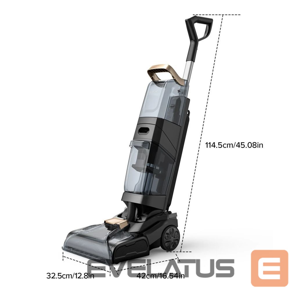 Tolmuimeja Lubluelu X3 Carpet Cleaner with 1000W Motor, Dual Brush System and 2-in-1 Cleaning
