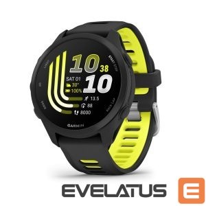 Nutikell Garmin  Forerunner 170 Music, Black with Black/Amp Yellow Band 