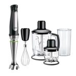 Mikserid ja blenderid Braun  | MultiQuick 7 Hand Blender | MQ 7045X | Hand Blender | 1000 W | Number of speeds 6 | Chopper | Black/Stainless steel 