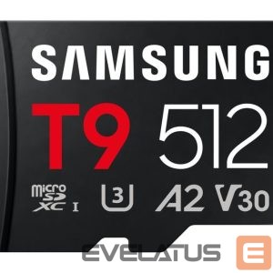 Muu arvutitarvik Samsung  MEMORY MICRO SDXC T9 512GB/V30 MB-MH512T/WW 