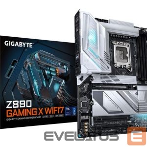 Intel protsessori emaplaat Gigabyte  Mainboard||Intel Z890|LGA 1851 (Socket V1)|ATX|RAM DDR5-SDRAM|4xSlots|Wi-Fi Yes|Bluetooth Yes|1xPCI Express x16 slots|4xNumber of M.2 (M) slots|Z890GAMINGXWIFI71.1 
