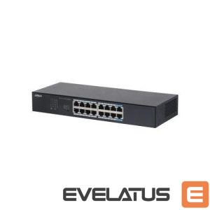 Võrgulülitid DAHUA  Switch||S3016-16GT|Switch type Unmanaged|16xRJ-45 ports|S3016-16GT 