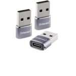Moodulid ja transiiverid Intenso  ADAPTER USB-C TO USB-A/7600013 