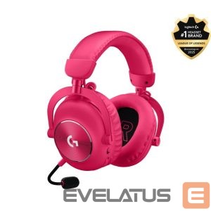 Kõrvaklapid Logitech  HEADSET G PRO X 2 GAMING/PINK 981-001275 