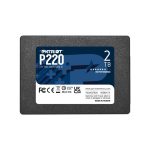 Kõvaketas SSD Patriot  SSD||P220|2TB|SATA|Write speed 500 MBytes/sec|Read speed 550 MBytes/sec|2,5"|TBW 960 TB|P220S2TB25 