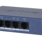 Võrgulülitid DAHUA  Switch||CS4005-4GT-36|Switch type Managed|Switch layer L2|Form factor Desktop/Wall-Mounting|5xRJ-45 ports|RJ-45 Ports Type Gigabit Ethernet (10/100/1000)|5xGigabit Ethernet (copper) ports quantity|Power over Ethernet (PoE) Yes|4xPower over Ethernet (PoE) ports quantity|Total Power over Ethernet (PoE) budget 36 W|CS4005-4GT-36 