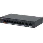 Võrgulülitid DAHUA  Switch||CS4010-8GT-60|Switch type Managed|Switch layer L2|Form factor Desktop/Wall-Mounting|10xRJ-45 ports|RJ-45 Ports Type Gigabit Ethernet (10/100/1000)|Power over Ethernet (PoE) Yes|8xPower over Ethernet (PoE) ports quantity|Total Power over Ethernet (PoE) budget 60 W|CS4010-8GT-60 