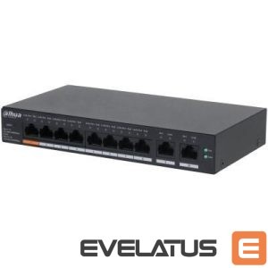 Võrgulülitid DAHUA  Switch||CS4010-8GT-60|Switch type Managed|Switch layer L2|Form factor Desktop/Wall-Mounting|10xRJ-45 ports|RJ-45 Ports Type Gigabit Ethernet (10/100/1000)|Power over Ethernet (PoE) Yes|8xPower over Ethernet (PoE) ports quantity|Total Power over Ethernet (PoE) budget 60 W|CS4010-8GT-60 
