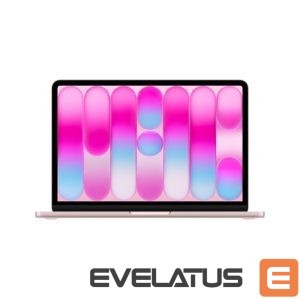 Sülearvuti Apple  Notebook||13-inch MacBook Neo:  A18 Pro chip with 6-core CPU and 5-core GPU, 8GB, 512GB SSD, Touch ID - Blush|CPU  A|A18 Pro|13 "|2408 x 1506 pixels|RAM 8 GB|SSD 512 GB|Discrete graphics Not available|On-board graphics Yes|OS installed macOS Tahoe|Colour Pink|Weight 1.23 kg|MHFJ4 