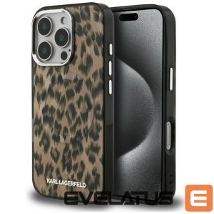 Muud kaubad Karl Lagerfeld  Karl Lagerfeld IML Leopard Pattern MagSafe Case for iPhone 16 Pro Max - Brown 