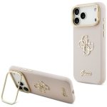 Muud kaubad Guess  Guess Grained Big 4G & Stand Camera Case for iPhone 17 Pro Max - Pink 