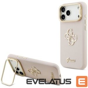 Muud kaubad Guess  Guess Grained Big 4G & Stand Camera Case for iPhone 17 Pro Max - Pink 