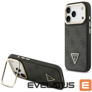 Muud kaubad Guess  Guess 4G PU Triangle Logo & Stand Camera Magsafe Case for iPhone 17 Pro - Black 