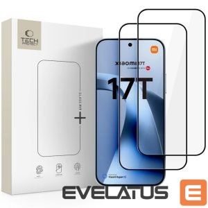 Muud kaubad Tech-Protect  Tech-Protect Glass Fit+ 2-Pack Tempered Glass for Xiaomi 17T - Black 