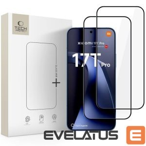 Muud kaubad Tech-Protect  Tech-Protect Glass Fit+ 2-Pack Tempered Glass for Xiaomi 17T Pro - Black 