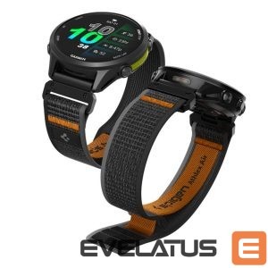 Muud kaubad Spigen  Spigen Athlex Air Strap for Garmin QuickFit 22mm - Black and Orange 
