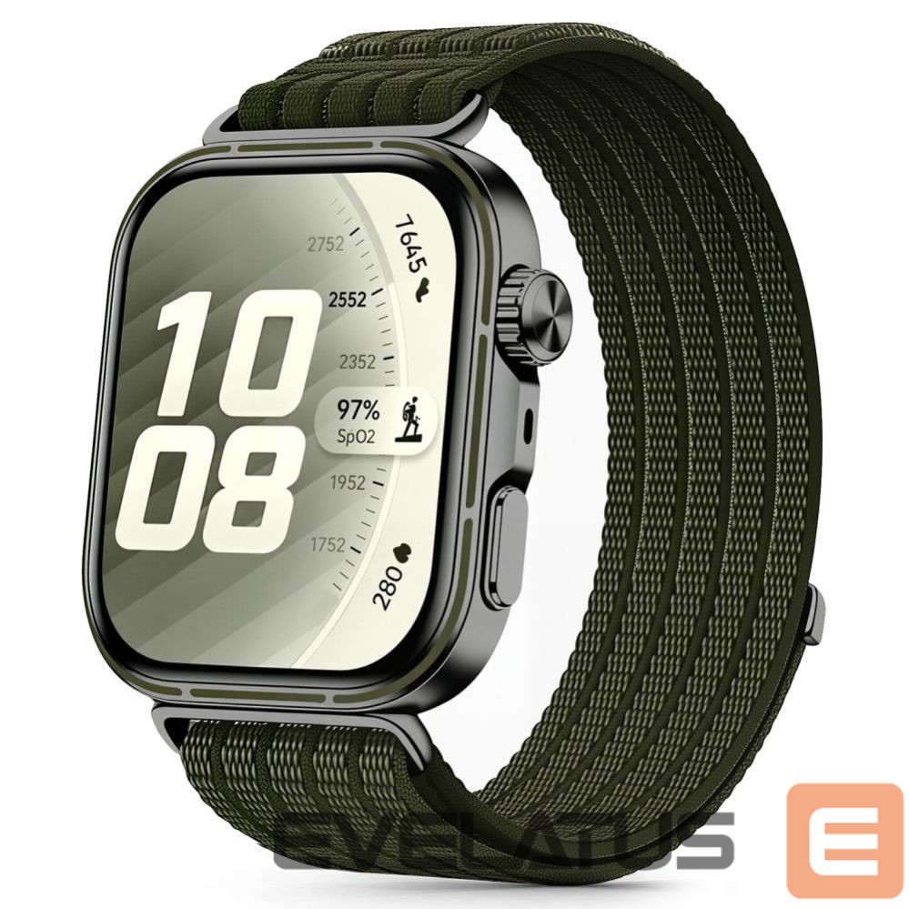 Muud kaubad Tech-Protect Tech-Protect Nylon Strap for Huawei Watch Fit 3 / 4 / 4 Pro / 5 / 5 Pro - Green