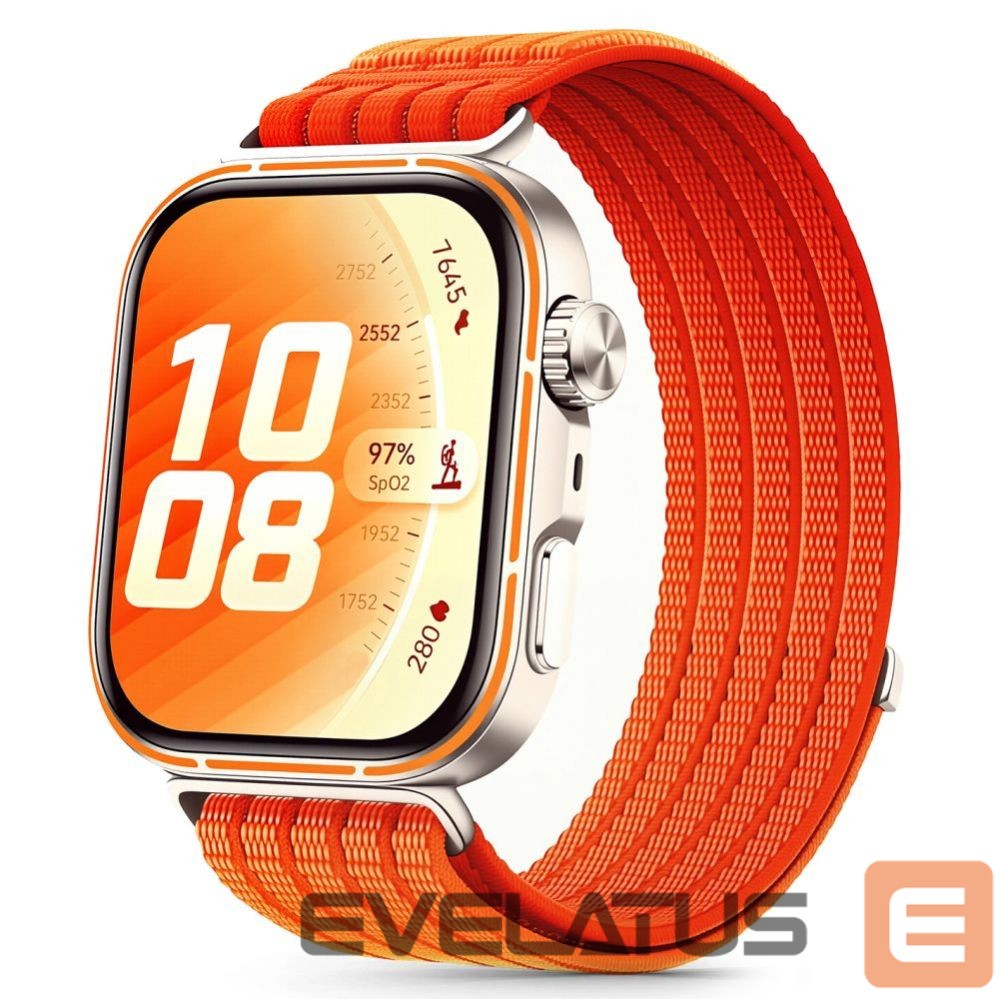 Muud kaubad Tech-Protect Tech-Protect Nylon Strap for Huawei Watch Fit 3 / 4 / 4 Pro / 5 / 5 Pro - Orange