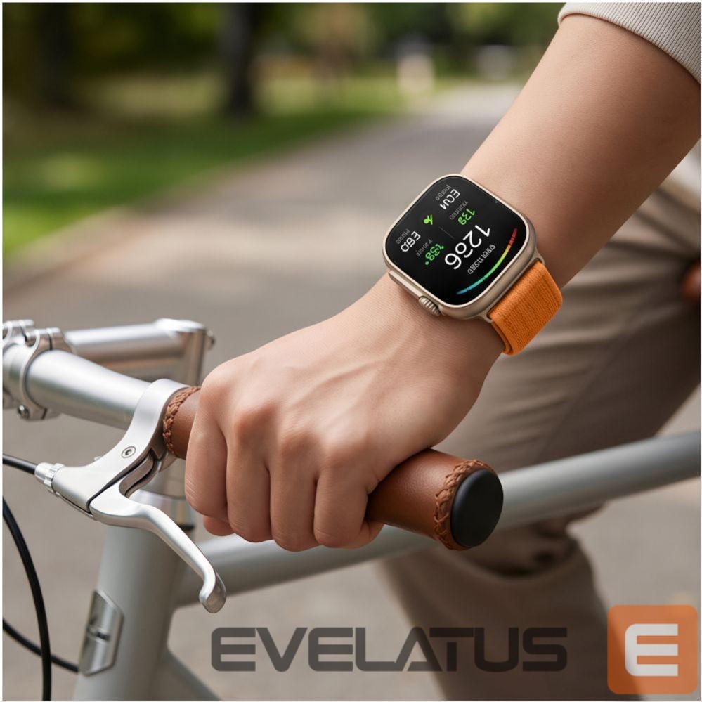 Muud kaubad Tech-Protect Tech-Protect Nylon Strap for Huawei Watch Fit 3 / 4 / 4 Pro / 5 / 5 Pro - Orange