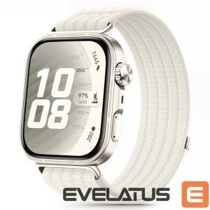 Muud kaubad Tech-Protect  Tech-Protect Nylon Strap for Huawei Watch Fit 3 / 4 / 4 Pro / 5 / 5 Pro - White 