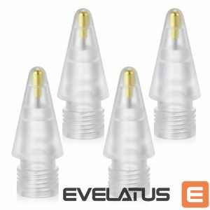 Muud kaubad Tech-Protect  Tech-Protect Stylus Tips 4-Pack Replacement Tips for Apple Pencil - Clear 