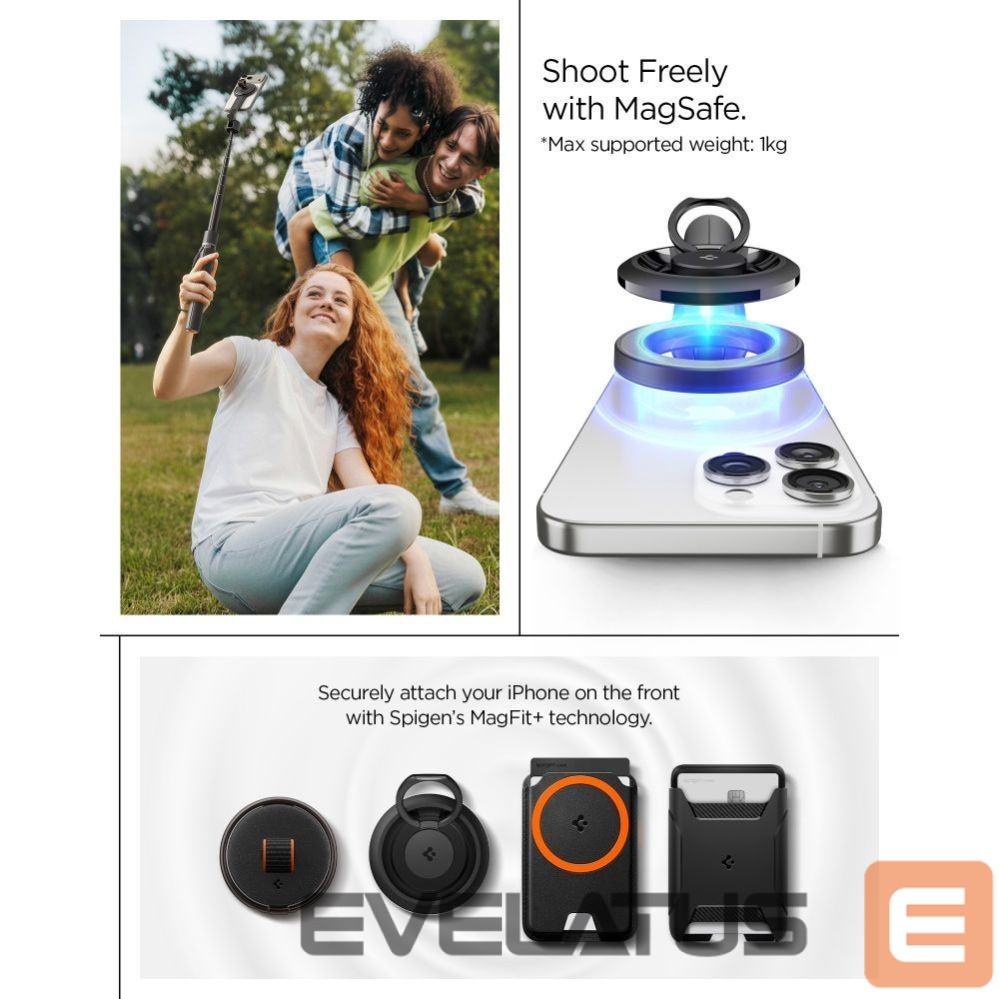 Muud kaubad Spigen Spigen S582W Bluetooth Selfie Stick - Black