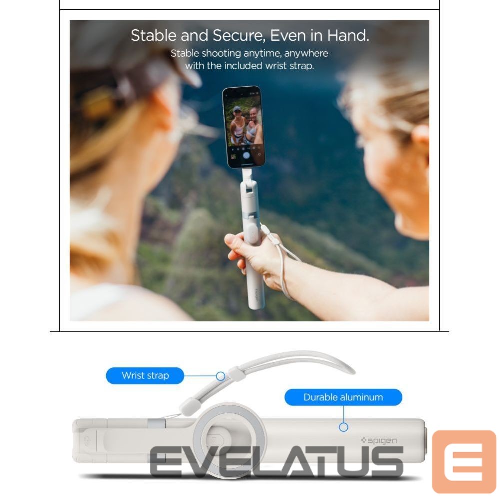 Muud kaubad Spigen Spigen S582W Bluetooth Selfie Stick - Beige