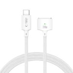 Muud kaubad Tech-Protect  Tech-Protect MMC01 Ultraboost USB-C / USB-C MagSafe 3 140W 200cm Cable for MacBook - White 