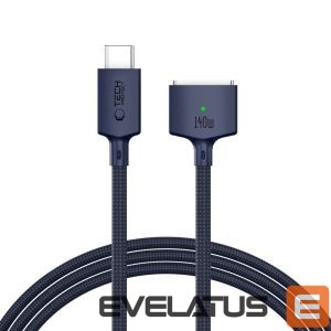 Muud kaubad Tech-Protect  Tech-Protect MMC01 Ultraboost USB-C / USB-C MagSafe 3 140W 200cm Cable for MacBook - Navy Blue 