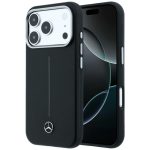 Muud kaubad Mercedes-Benz  Mercedes Leather Semi Wrap Iconic Line MagSafe Case for iPhone 17 Pro - Black 