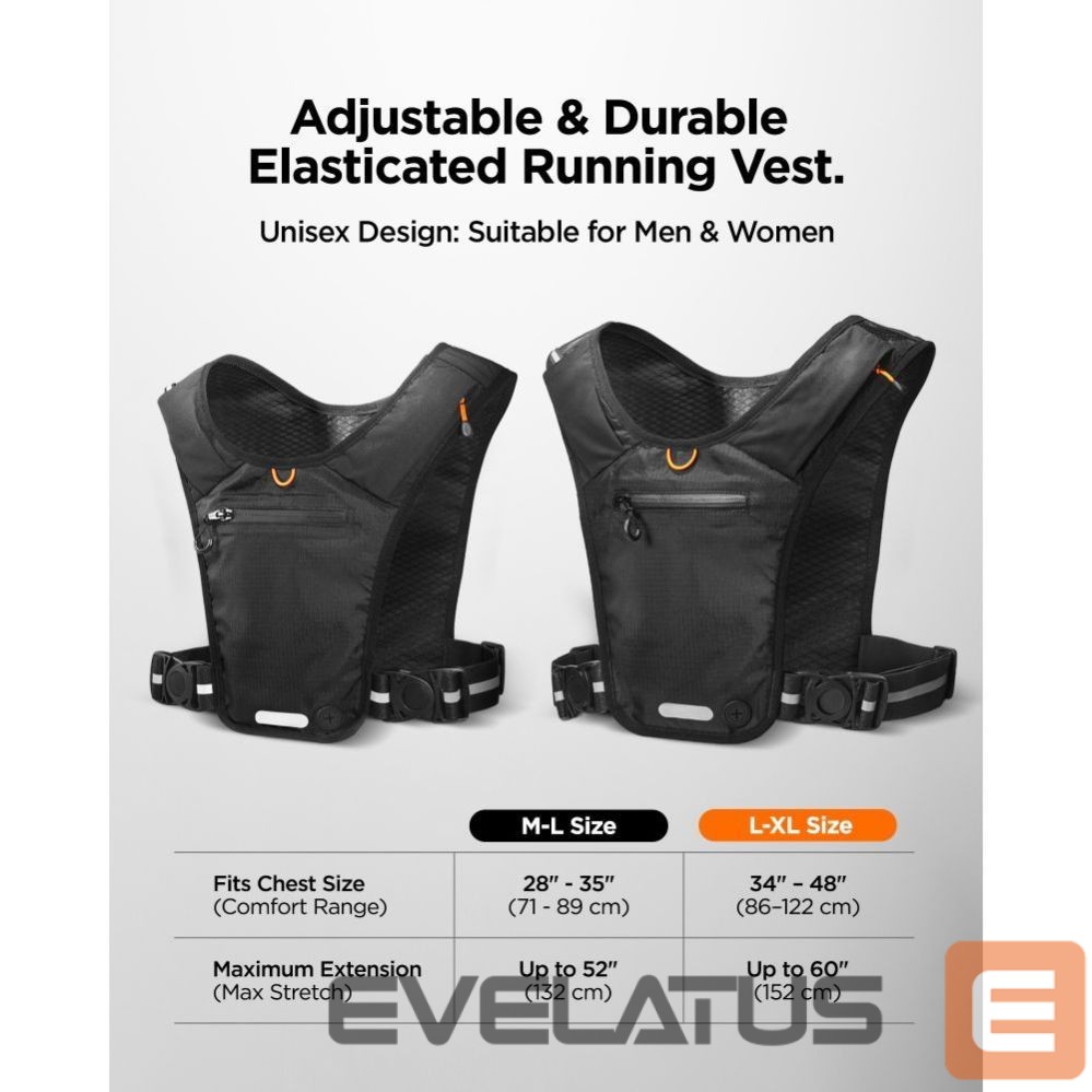 Muud kaubad Spigen Spigen A720 Dynamic Shield Running Vest L-XL - Black