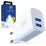 Muud kaubad 3MK  3mk FlowPower 10W 2.4A 2A Wall Charger - White 