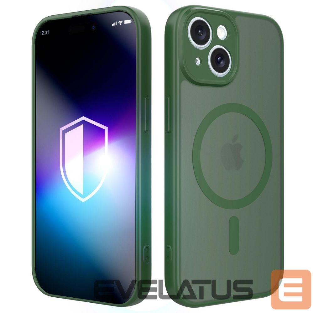 Muud kaubad 3MK 3mk Misty MagCase for iPhone 15 - green