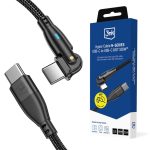 Muud kaubad 3MK  3mk Hyper Cable N-SERIES USB-C / USB-C 1m PD 3.0 QC 3.0 20V / 5A 100W - black 