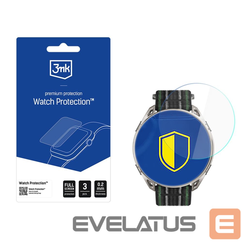 Muud kaubad 3MK 3mk Watch Protection FlexibleGlass Hybrid Glass for Amazfit Cheetah 2 Ultra