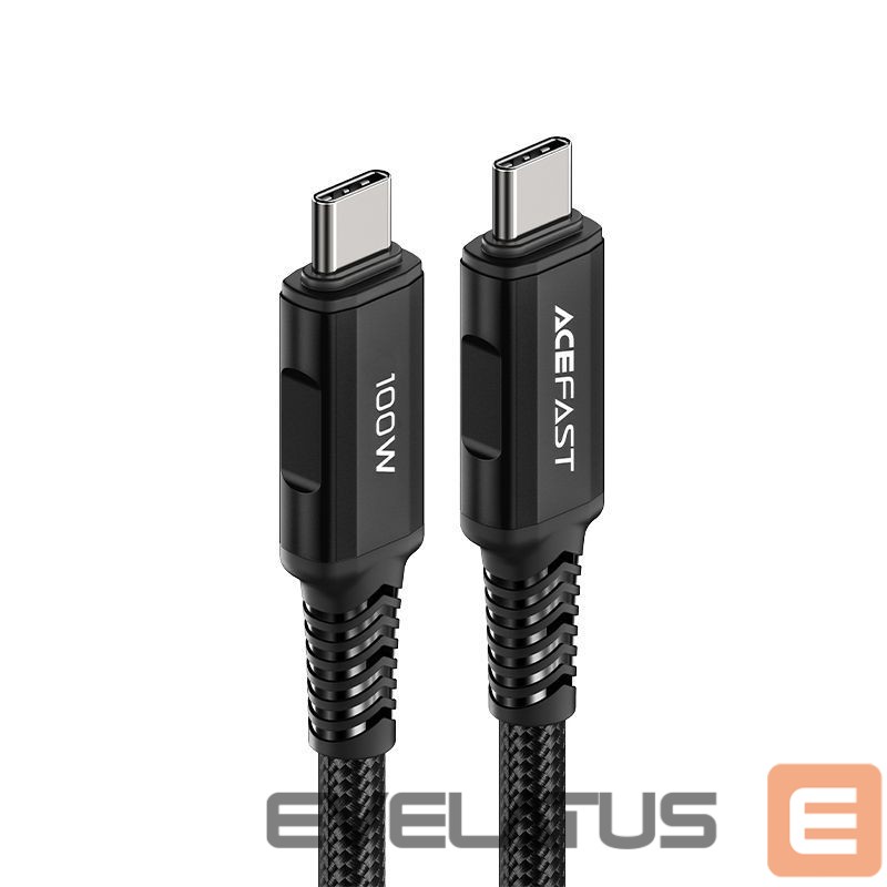 Kaabel Acefast Acefast C4-03 Black USB-C - USB-C PD QC cable 100W 5A 480Mb/s 2m - black